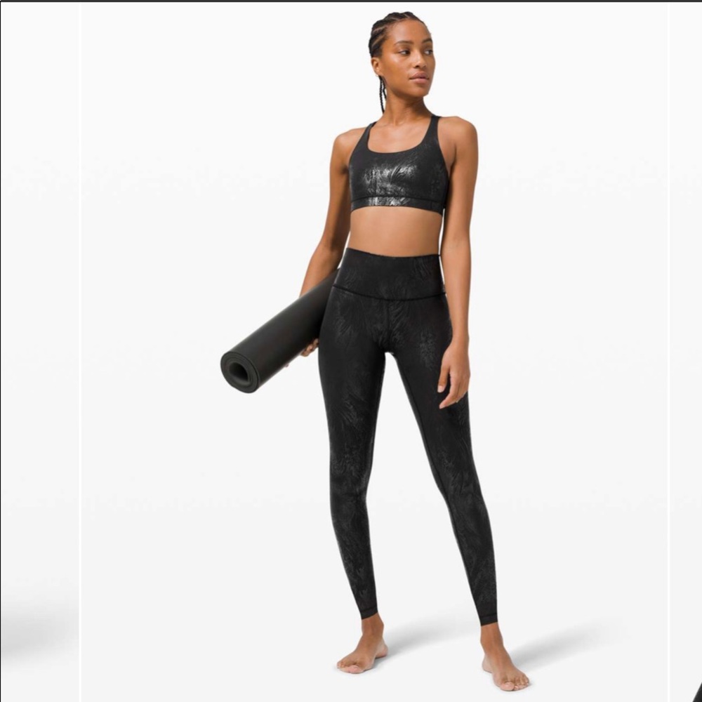 Lululemon Wunder Under High-Rise Tight 28" *Shine black